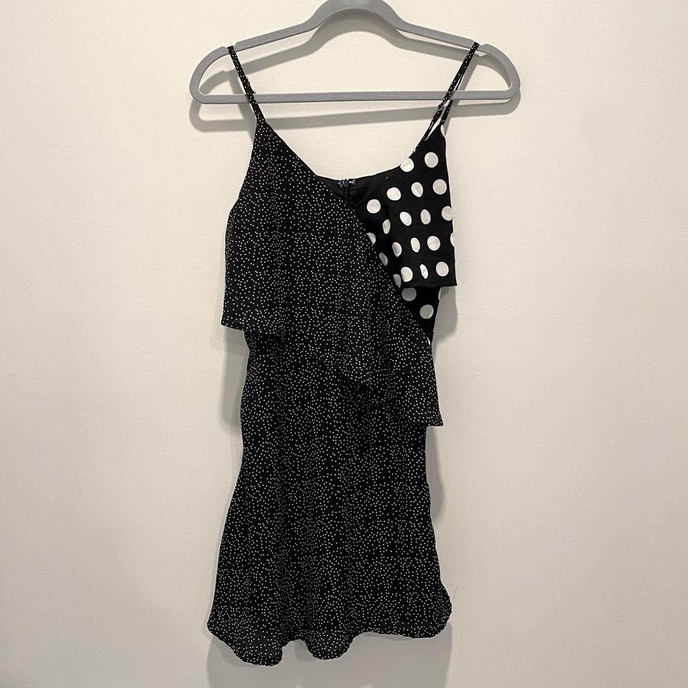 Black and White polka dot dress